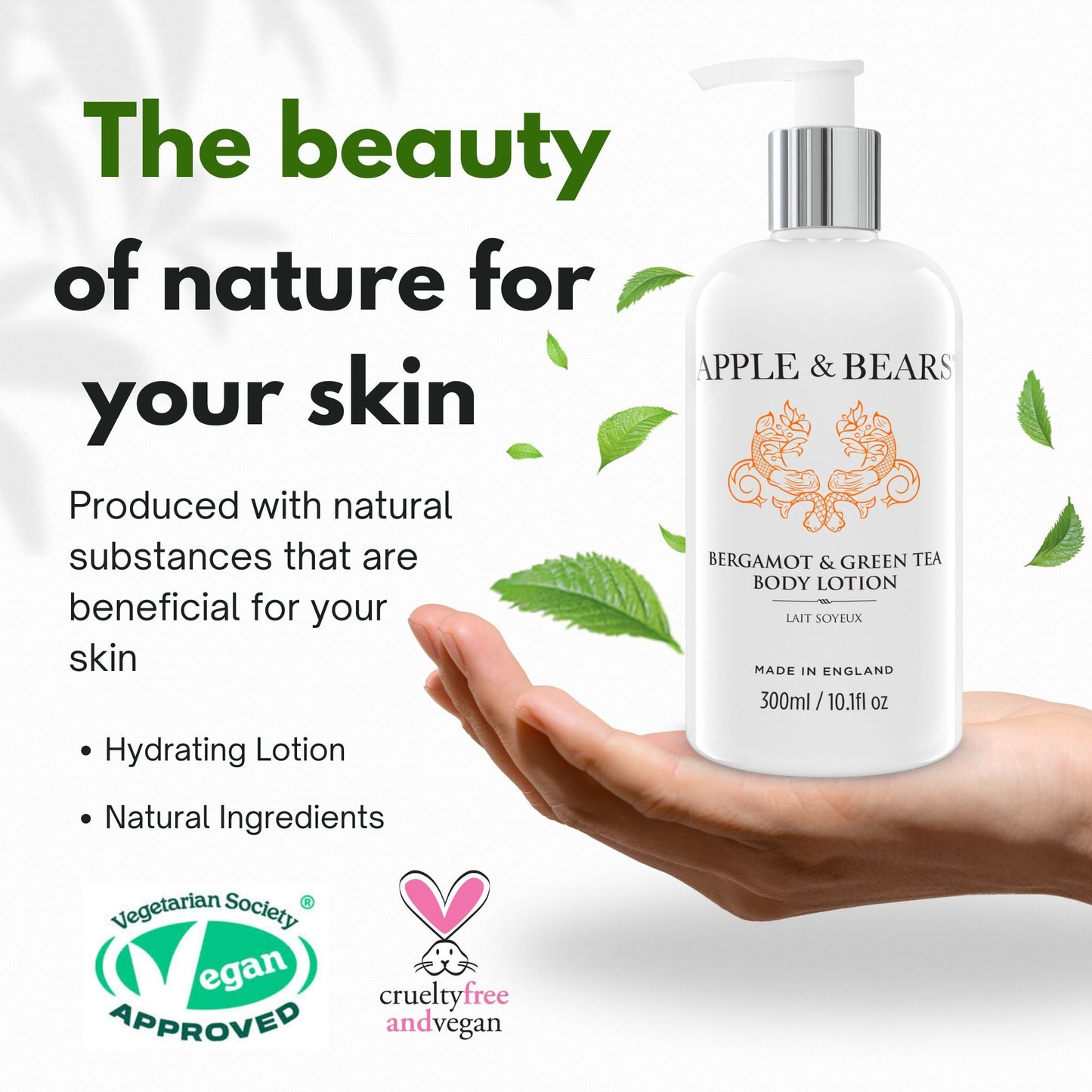 Bergamot & Green Tea - Body Lotion - 300ml/10.1 fl oz