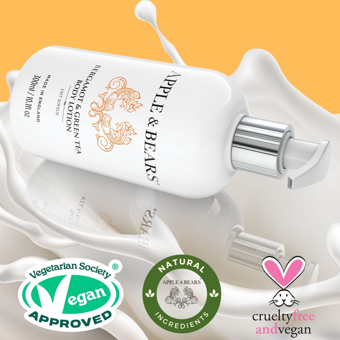 Bergamot & Green Tea - Body Lotion - 300ml/10.1 fl oz