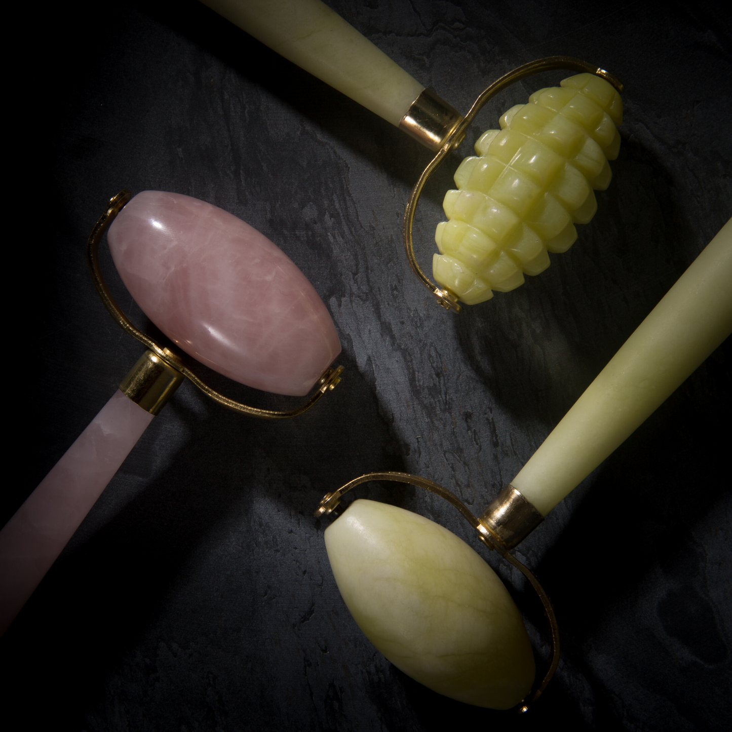 Intensive Jade Roller - Natural Chemical Free Crystal in a Signature Silk Lined Box US