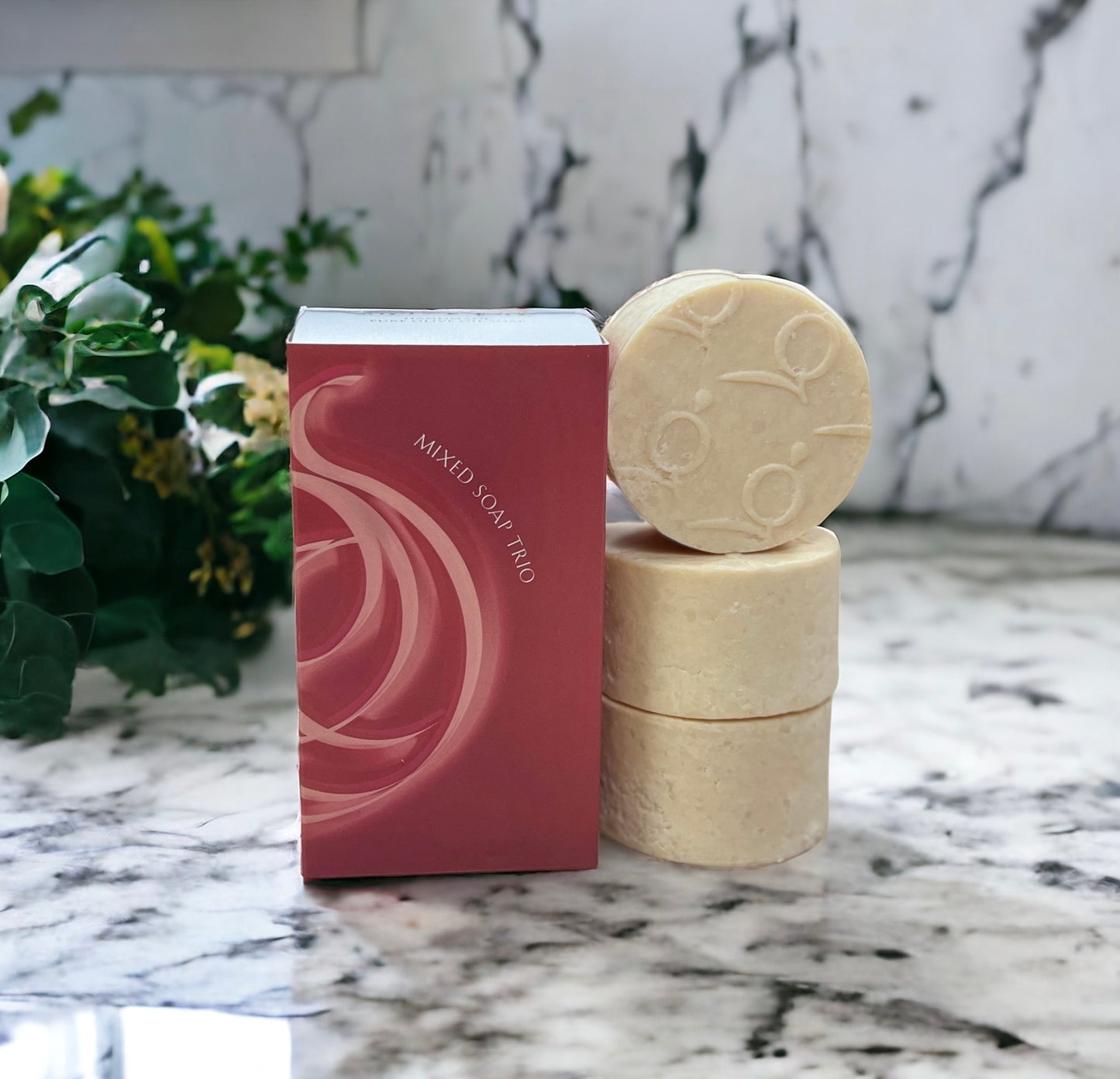 OOSC Gift Series, All -Natural Soap ,Mixed Trio Pack.