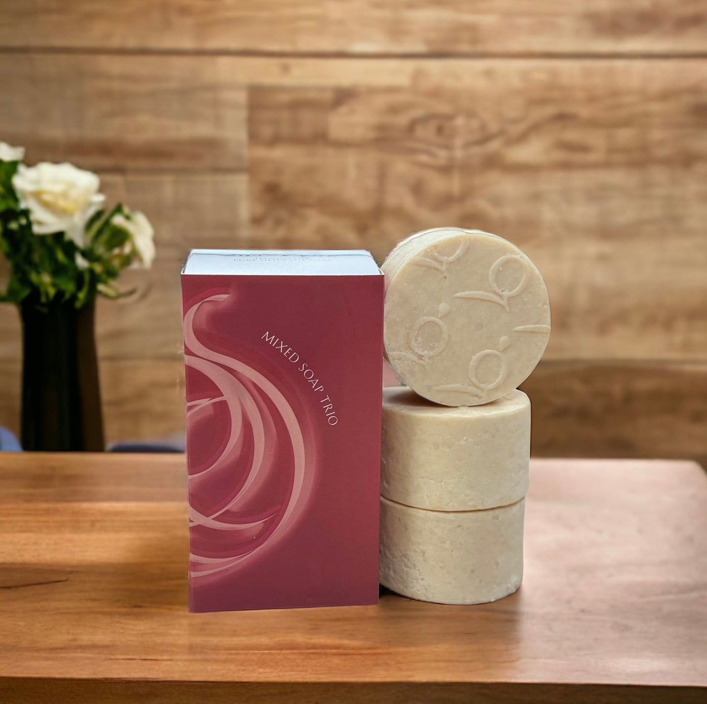 OOSC Gift Series,  All -Natural Soap ,Mixed Trio Pack.