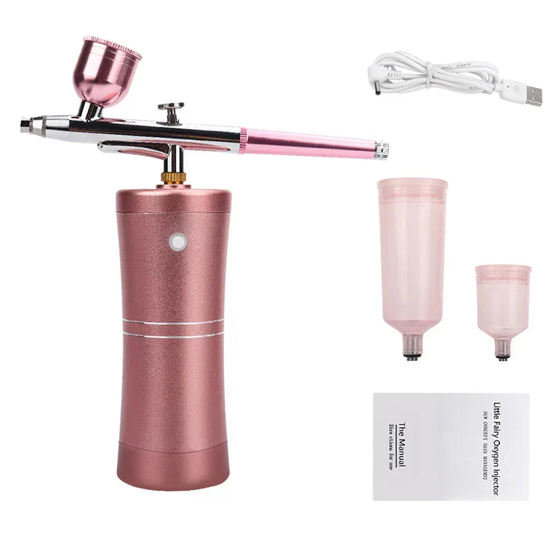 Spray Face Steamer - High Pressure, Moisturizing, Facial Pore Cleaner, Skin Care Airbrush